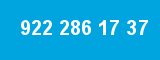 922 286 17 37 922 286 17 37